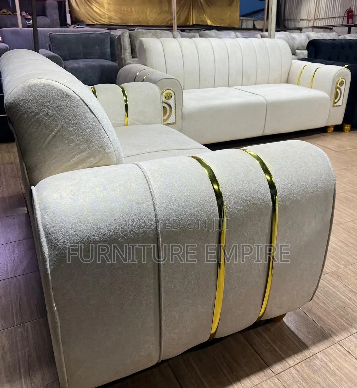 Luxury Cream Sofa