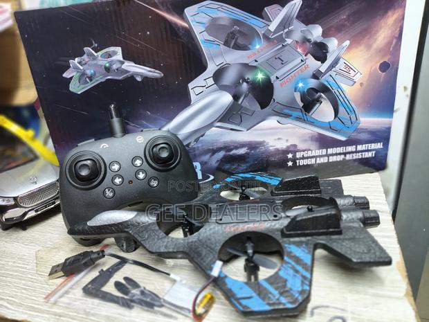 360 Roll Unbreakable Remote Control Combat Fighter Jet - main view