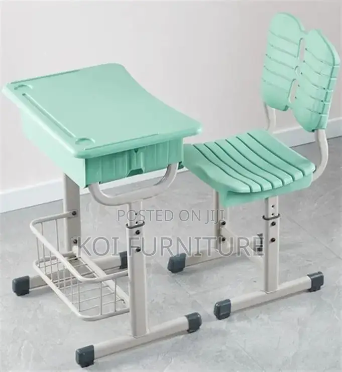 Home Tables; Comfortable Kids Growing Adjustable Desk Chair Set