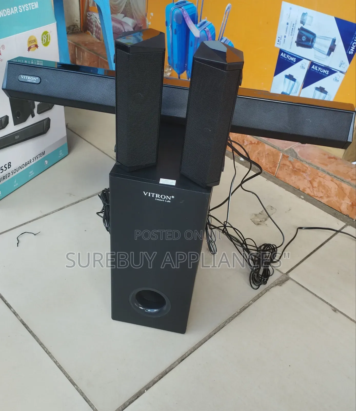 Vitron V535sb 5.1ch Bluetooth Soundbar System