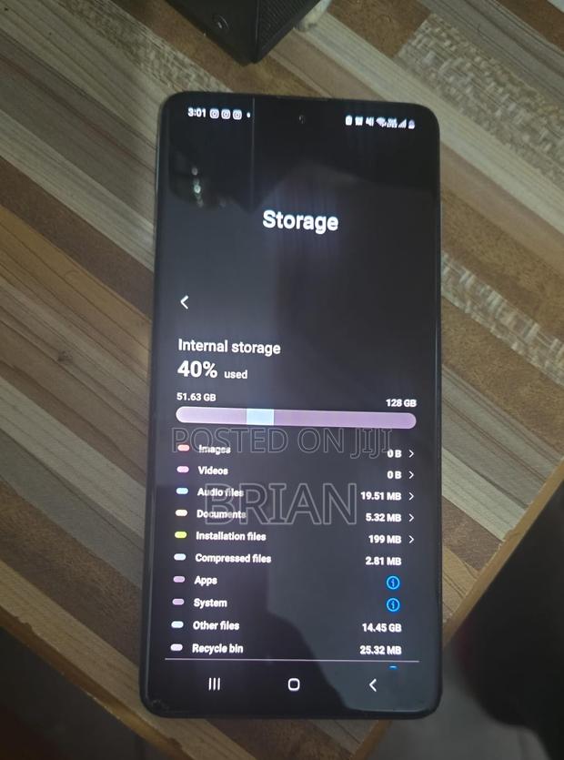 Samsung Galaxy A71 128 GB Blue - thumbnail 2