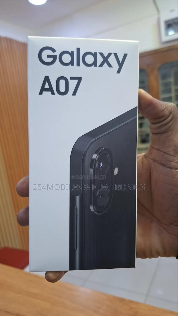 New Samsung Galaxy A07 128 GB Black