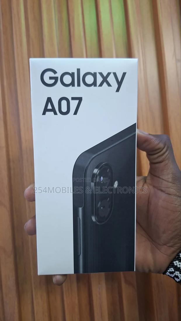 New Samsung Galaxy A07 128 GB Black