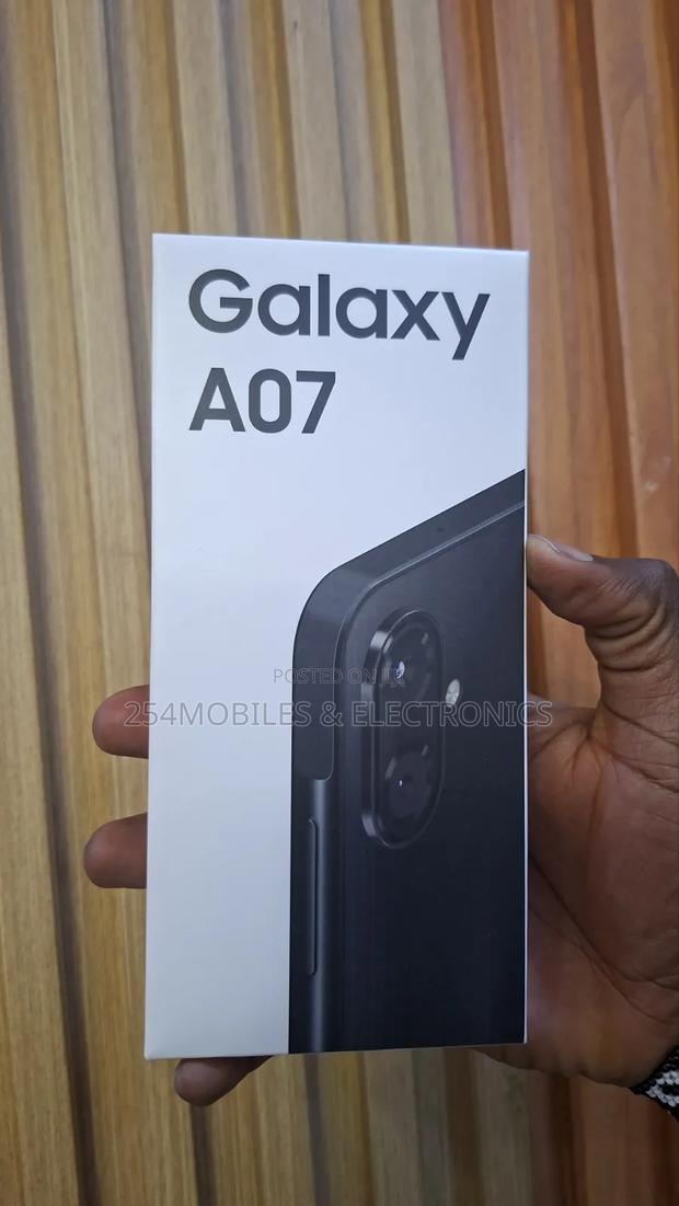 New Samsung Galaxy A07 128 GB Black - thumbnail 2