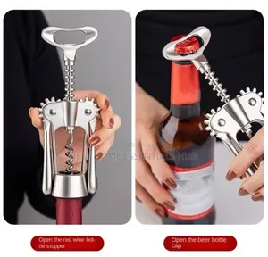 Stainless Steel Corkscrew Wine Opener