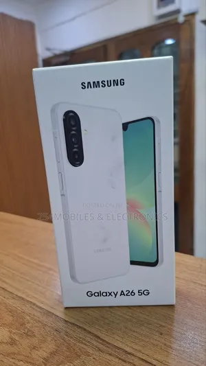 New Samsung Galaxy A26 128 GB White