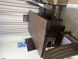 6 Seater Mahogany Dining Table and Seats
