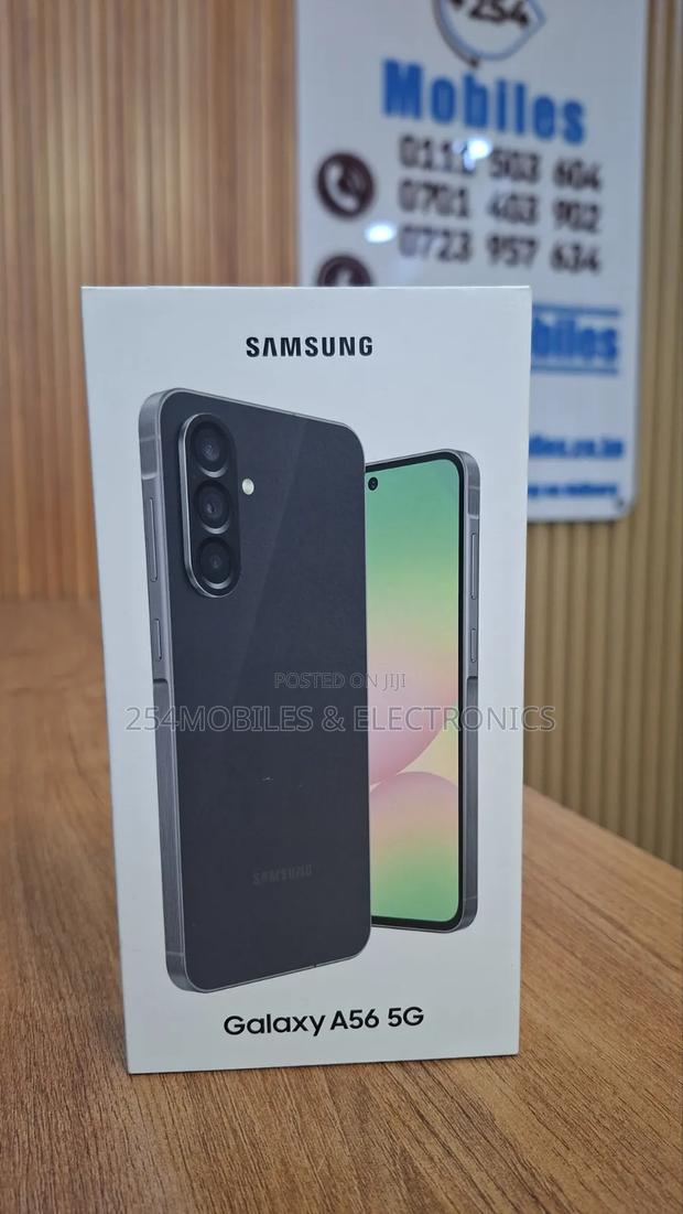 New Samsung Galaxy A56 128 GB Black - thumbnail 2