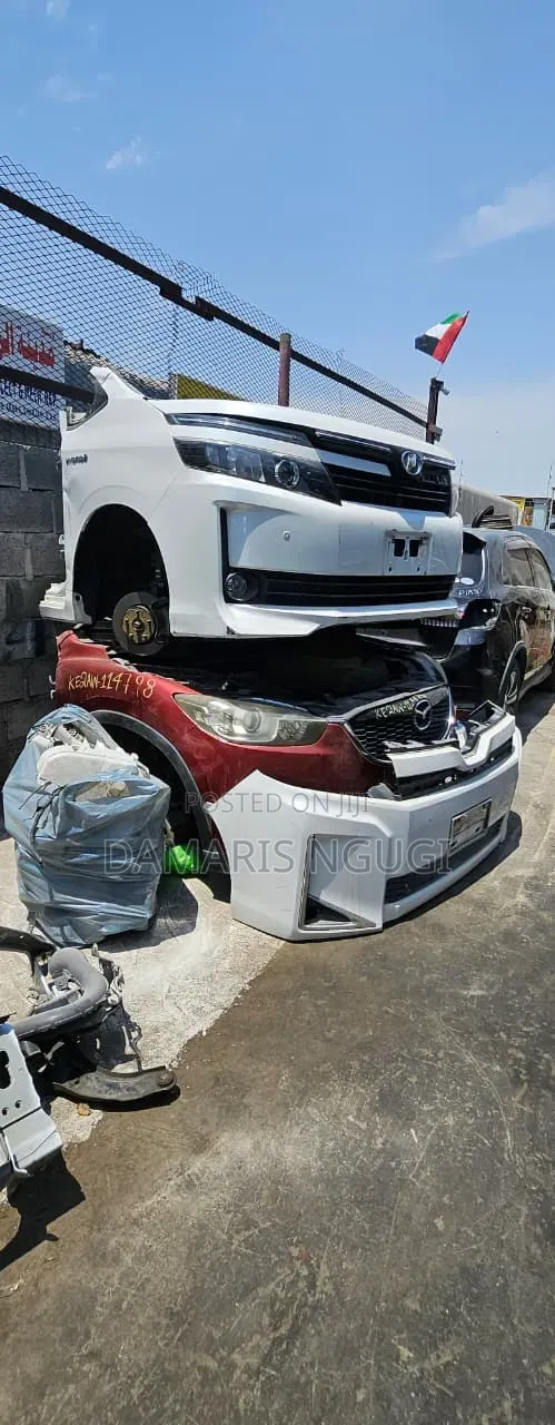 Voxy 2019 Front Bumper With Chrome Foglight
