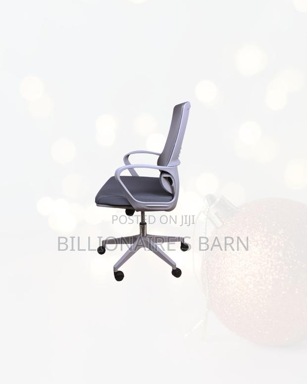 Modern Ergonomic Mesh Office Chair Mid Back Lumbar Support Kenya Wide - thumbnail 2