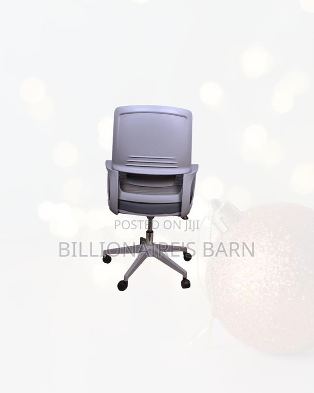 Modern Ergonomic Mesh Office Chair Mid Back Lumbar Support Kenya Wide - thumbnail 3