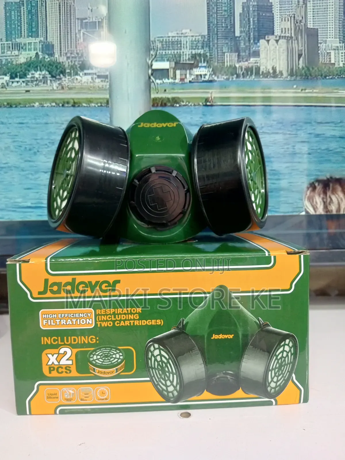 Jadever Nose Mask/Respirator Mask With Two Cartridges