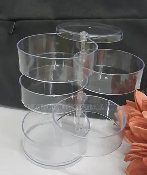 5 Layered Rotating Jewelry Storage Container