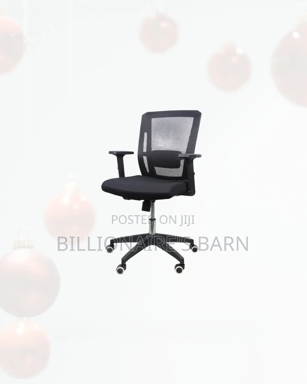 Stylish the Barn Origin Chair Mid Back Nylon Base Ready for Delivery