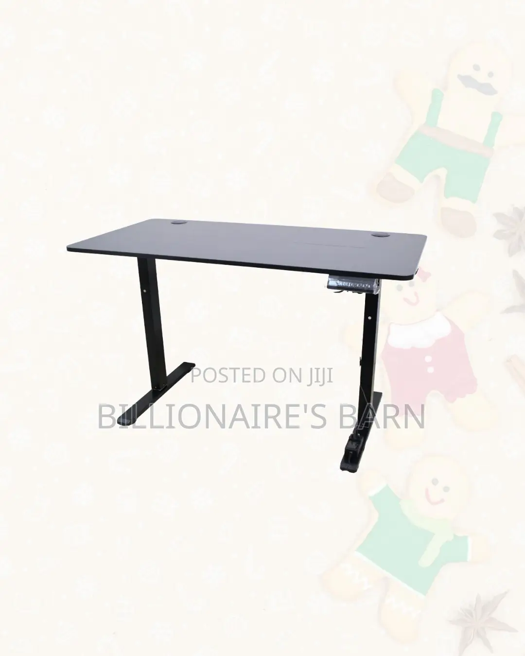 Heavy Duty Single Split Full Electric Standing Desk Compact Sit Stand