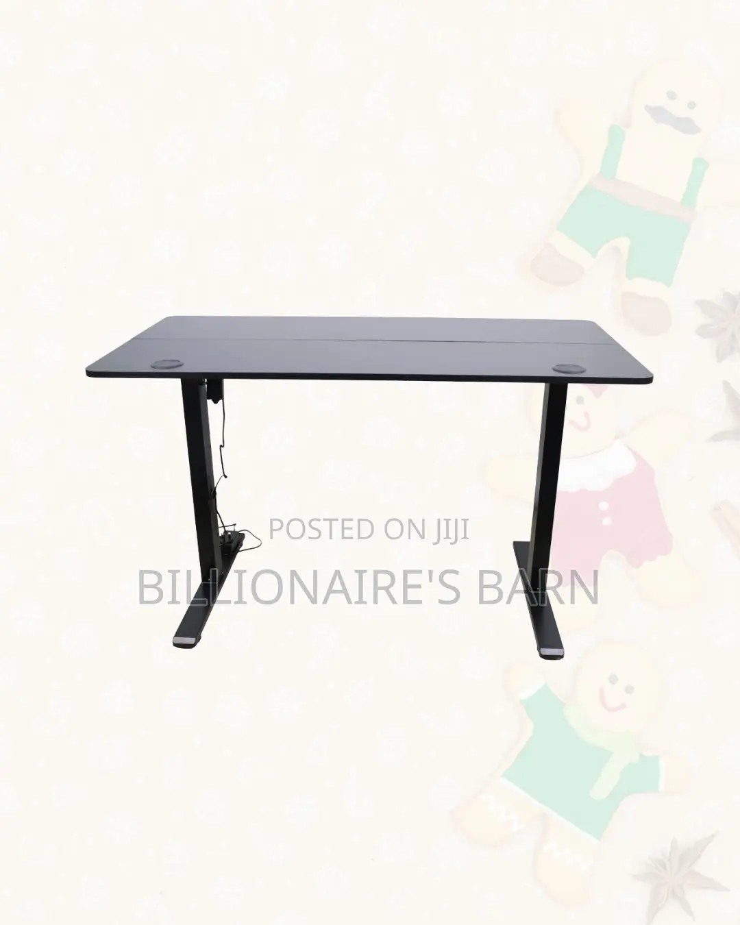 Heavy Duty Single Split Full Electric Standing Desk Compact Sit Stand