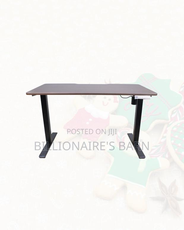 New Single Motor Electric Standing Desk Ergonomic One Piece Sit Stand