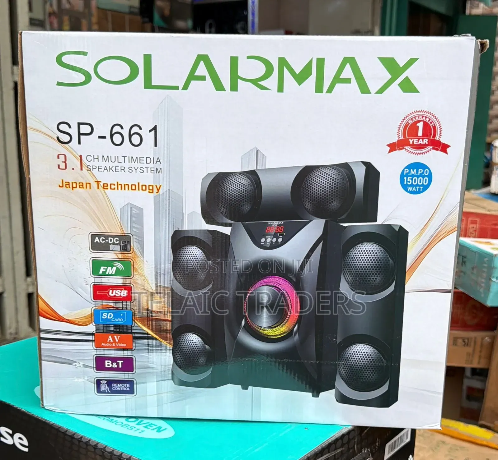 3.1 Solarmax Multimedia Speaker Sp-661