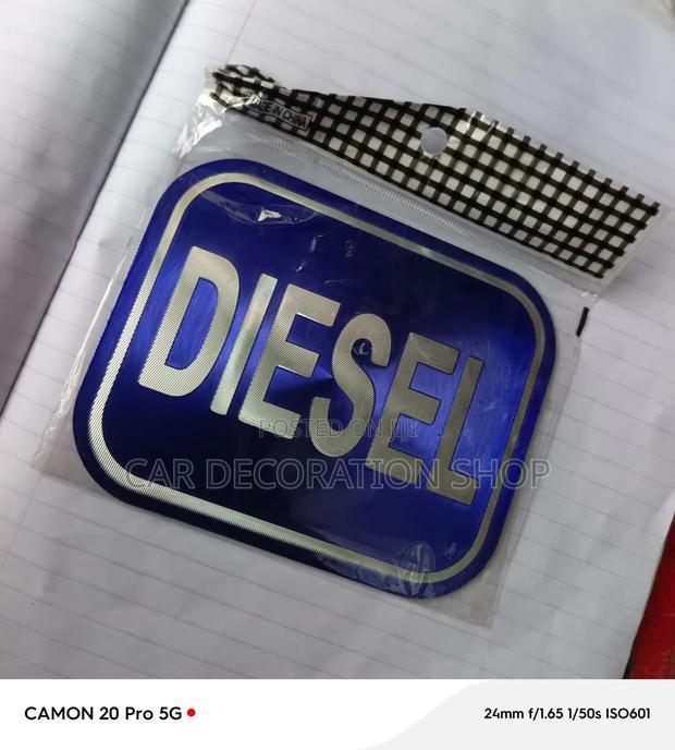 Diesel Fuel Identification Badge