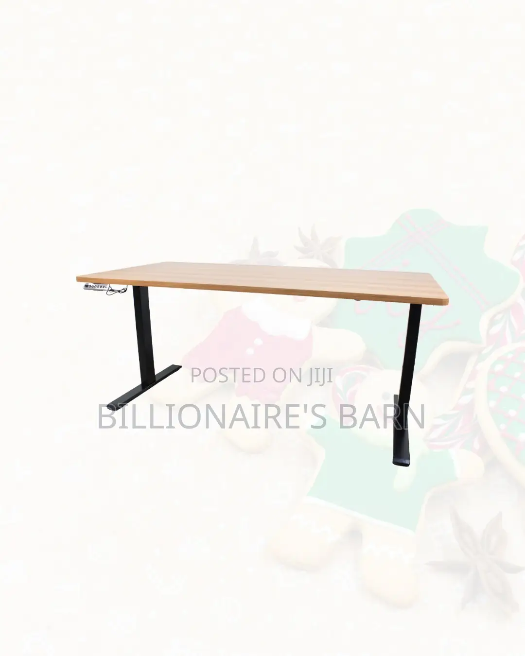 Professional Dual Motor Electric Standing Desk Dual Monitor Workspace