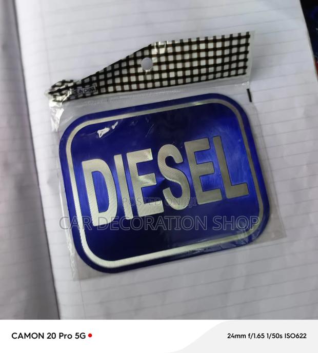 Diesel Waterproof Fuel Tank Stickers Prevent Fuel Cross Contamination
