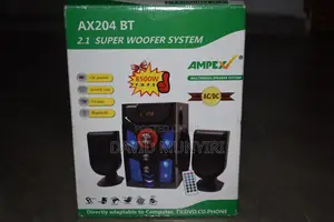 Ampex Ax204 Bt 2.1 Super Woofer System - Bluetooth + Fm