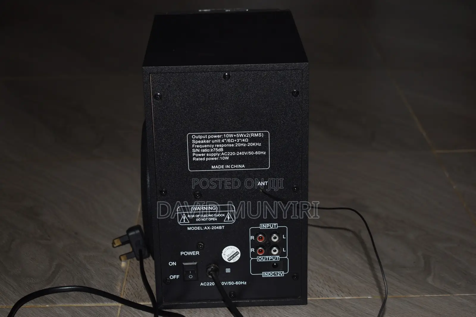 Ampex Ax204 Bt 2.1 Super Woofer System - Bluetooth + Fm