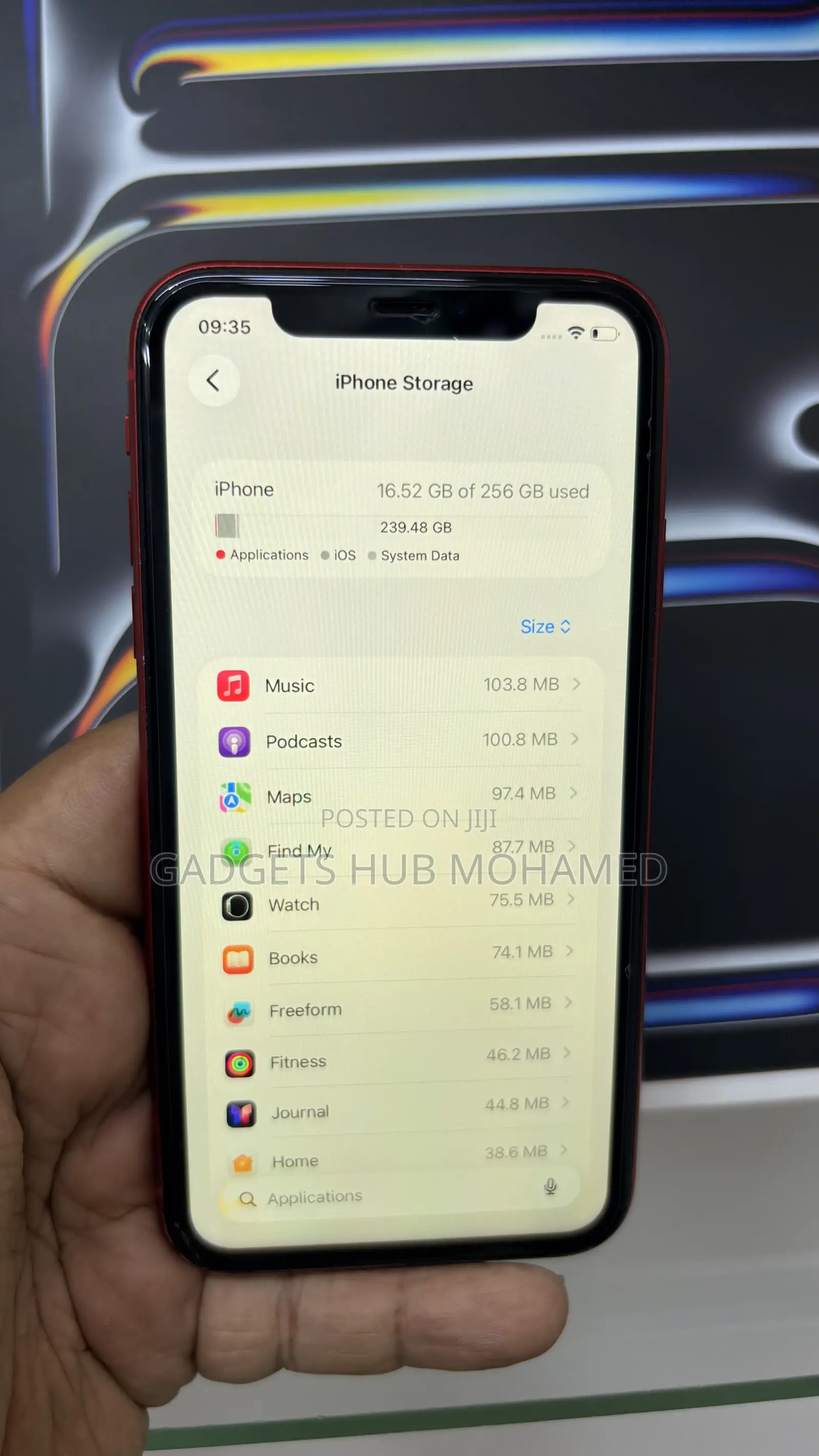 Apple iPhone 11 256 GB Red