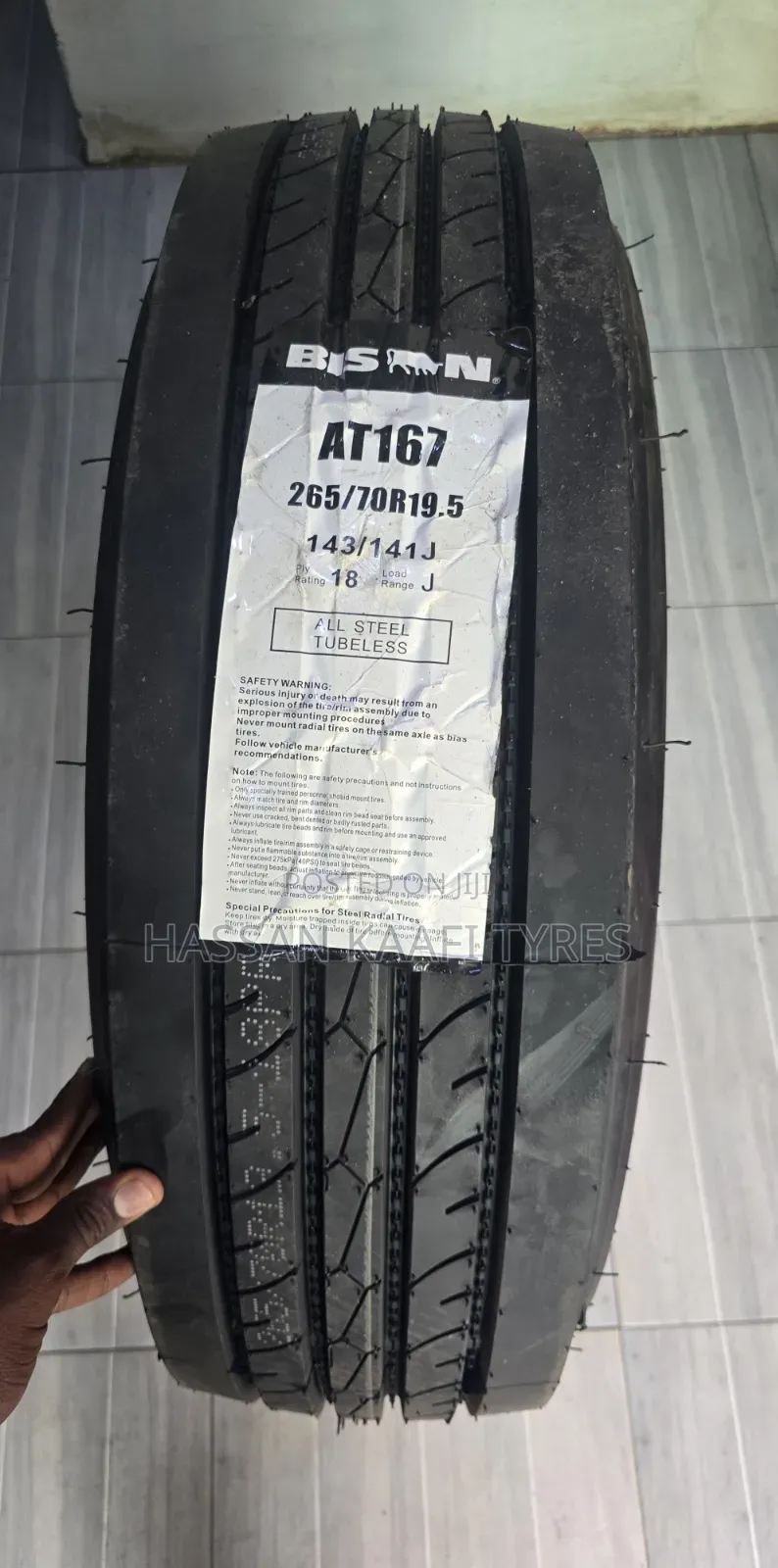 265/70r19.5 Bison Tyre