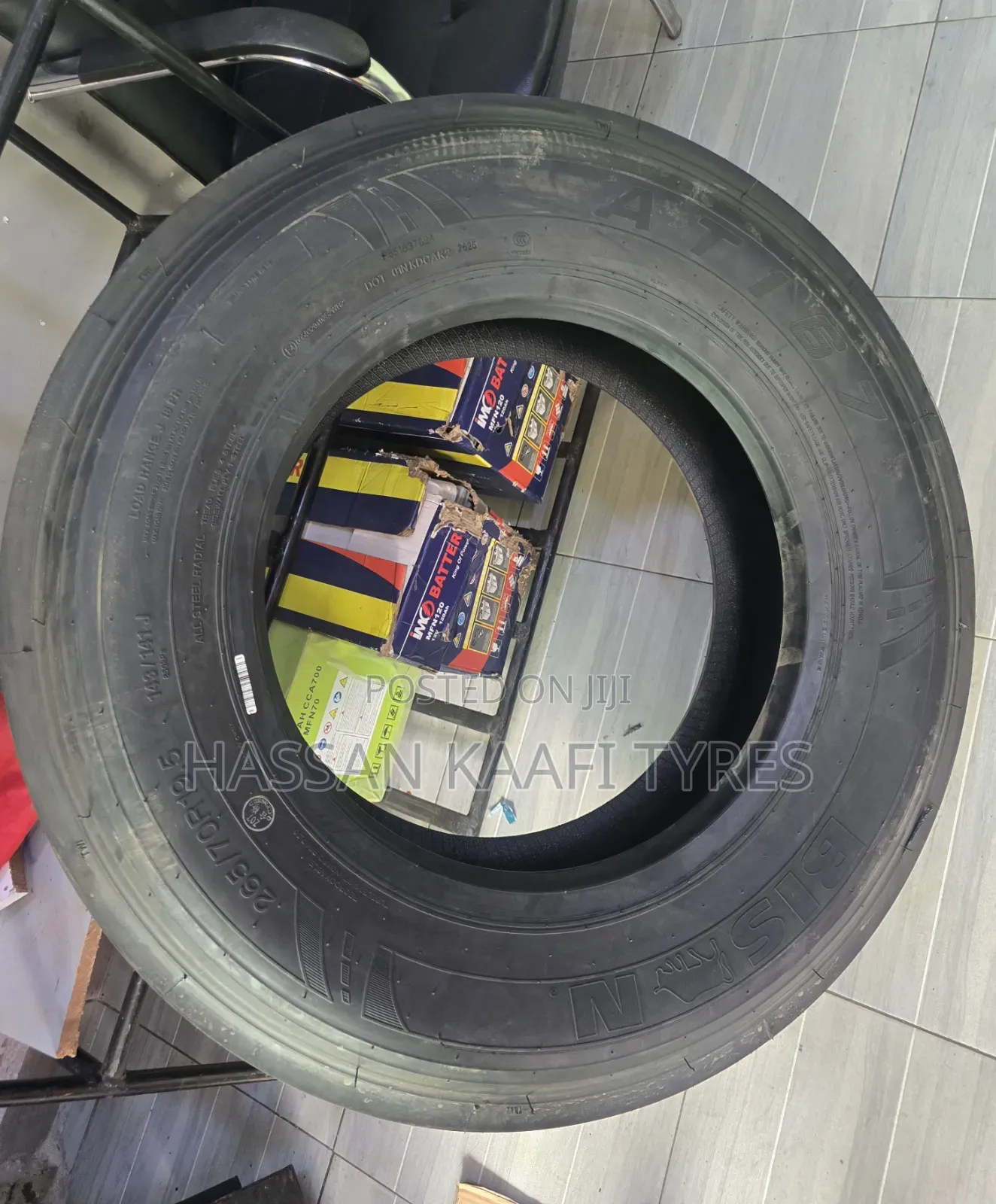 265/70r19.5 Bison Tyre