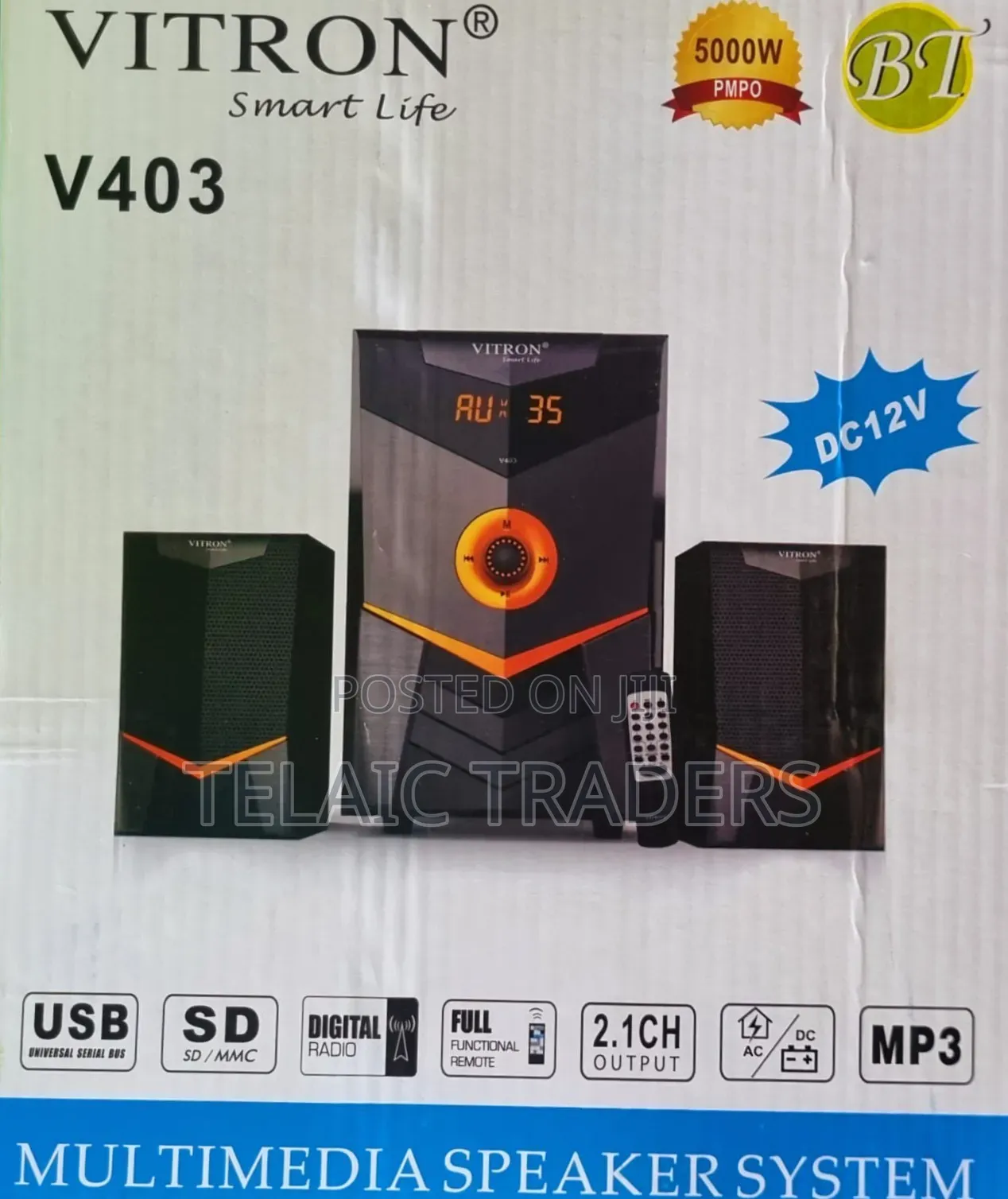 Vitron V403 2.1ch Multimedia Speaker System