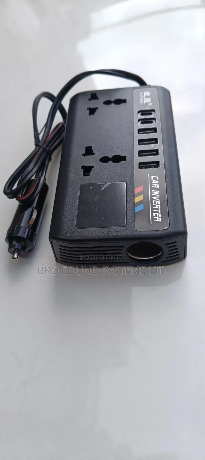 200w Portable Dc To Ac Car Inverter With Fast Charger