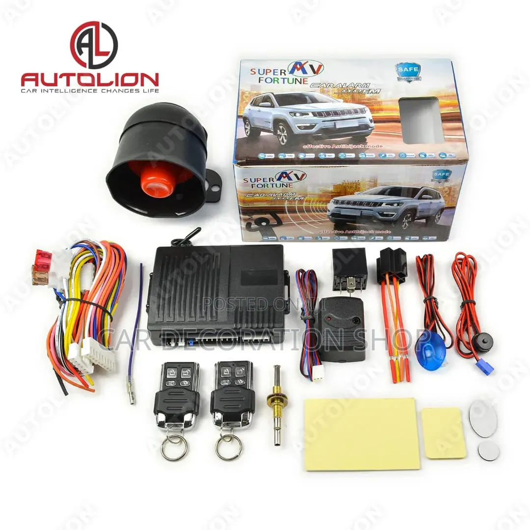Super Fortune Car Safety Antitheft Alarm System With Engine Immobilize