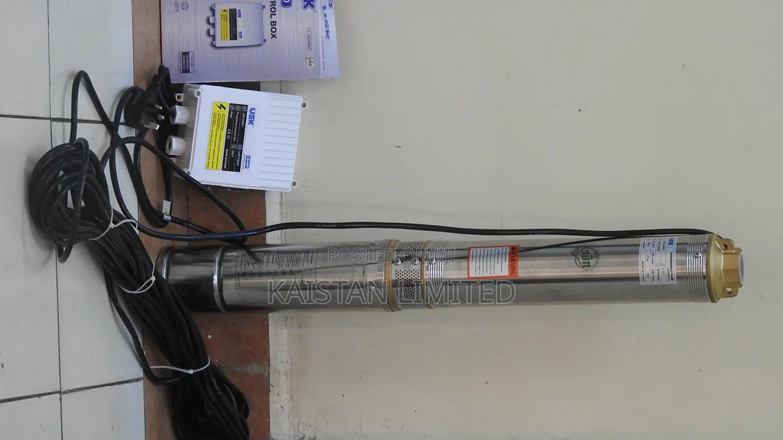 1hp Deep Well Submersible Pump. Usk Submersible Water Pump