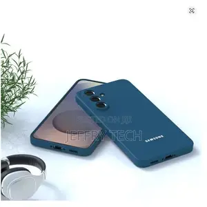 Samsung Galaxy A17 Silicone Case - Blue, High Protection, Anti-Scratc