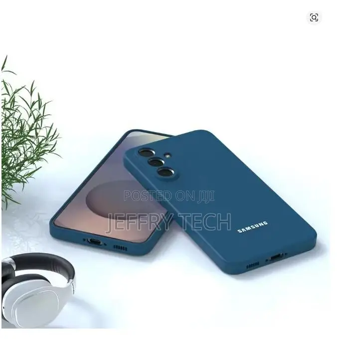 Samsung Galaxy A17 Silicone Case - Blue, High Protection, Anti-Scratc