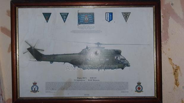33 Squadron Raf Benson Helicopter Print - main view