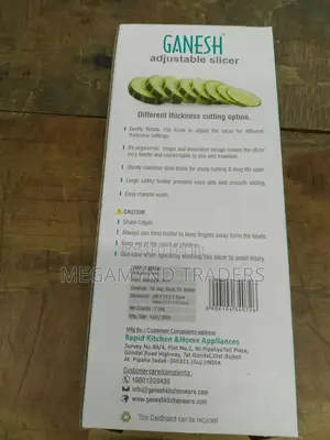 Crips Cutter / Adjustable Vegetable Slicer