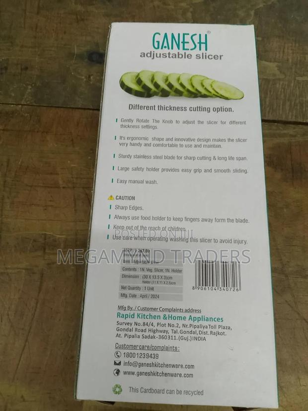 Crips Cutter / Adjustable Vegetable Slicer - thumbnail 2