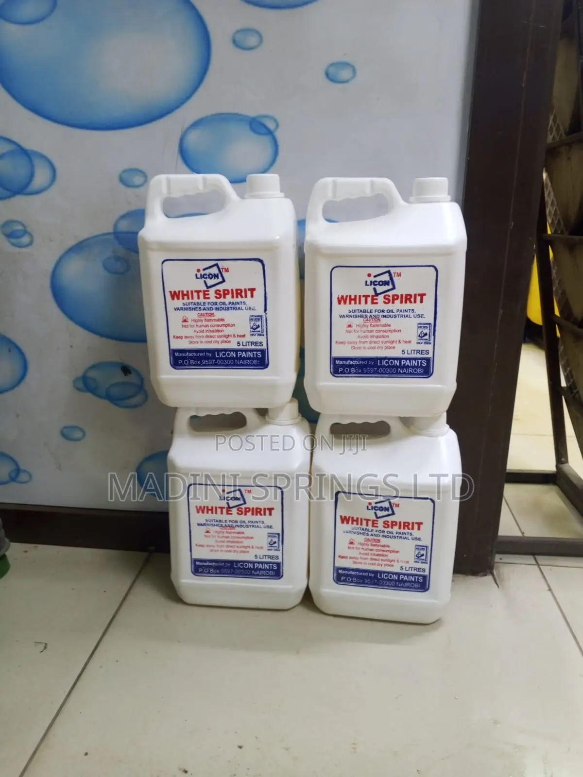 White Spirit (For Thinning Oil-Based Paints, Varnishes Etc)
