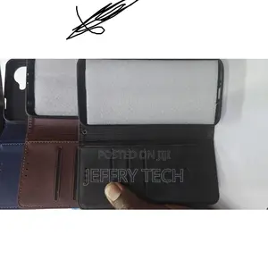 Samsung A16 Wallet Case - Blue Pu Leather, Card Slots, Zipper Pocket