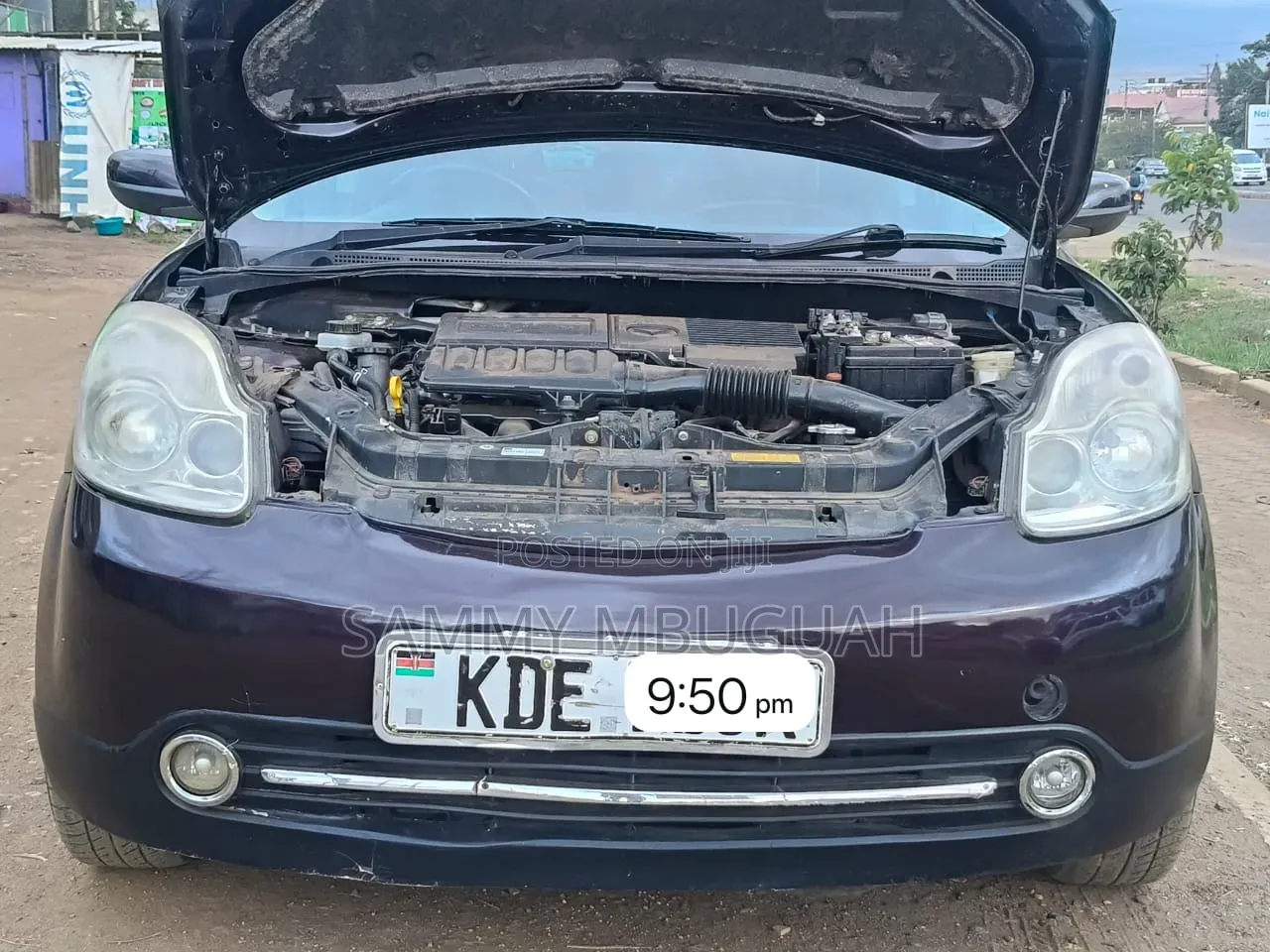 Mazda Verisa 2014 Purple