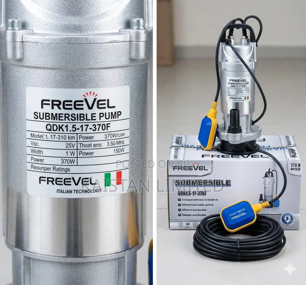 Freevel Submersible 0.5hp Water Pump/Submersible Water Pump