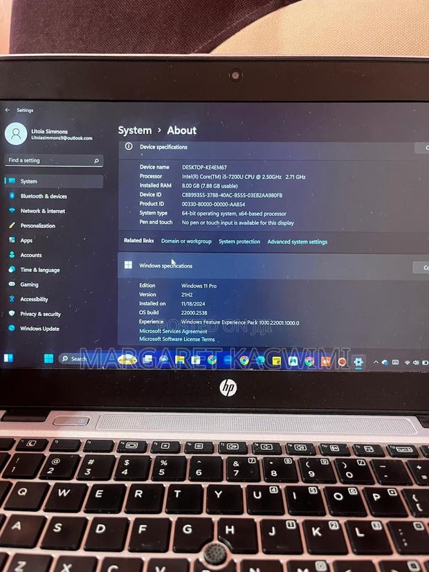 Laptop HP 8GB Intel Core i5 HDD+SSD 256GB - thumbnail 3