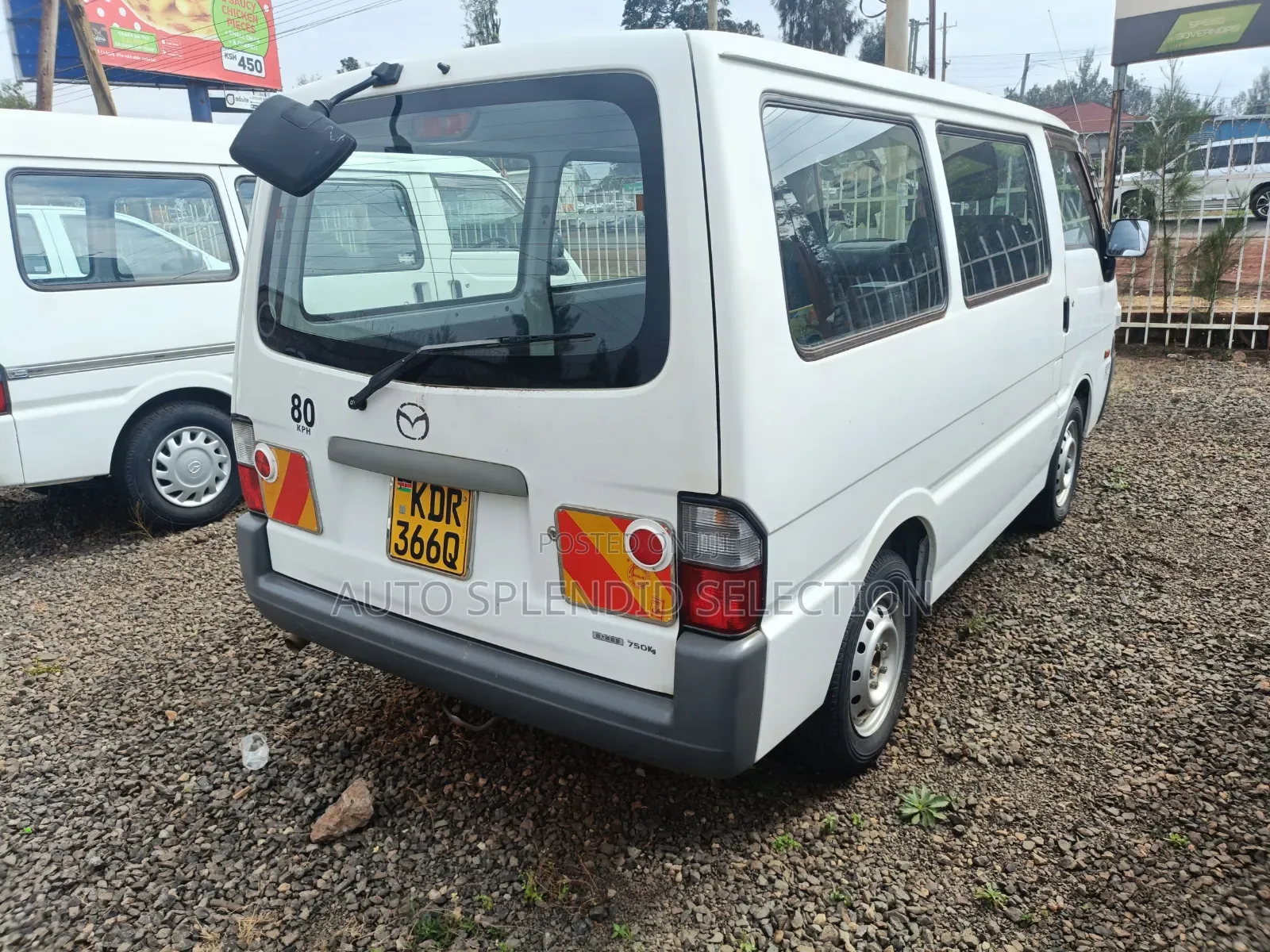 Mazda Bongo 2015 White