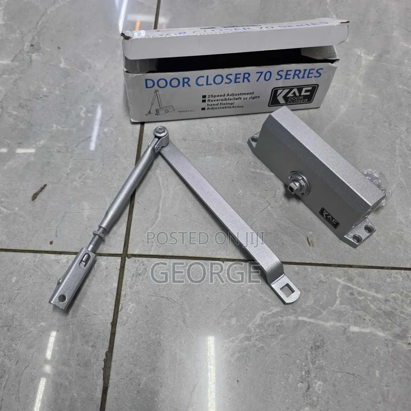 Commercial Door Closer 80kg Soft Closing Hydraulic Door Closer