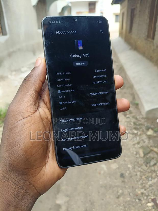 Samsung Galaxy A05 64 GB Black