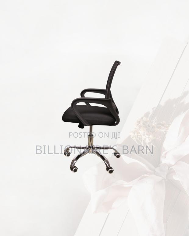 Comfortable Chair Ergonomic Fabric Seat With Lumbar Support Nairobi - thumbnail 2