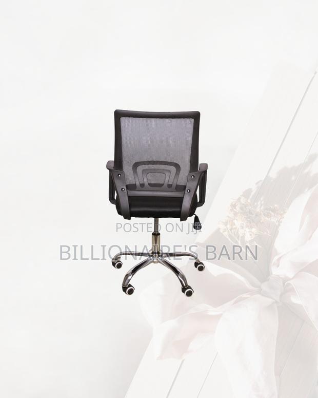 Comfortable Chair Ergonomic Fabric Seat With Lumbar Support Nairobi - thumbnail 4