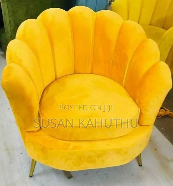 Yellow Versatile Velvet Sofa - main view